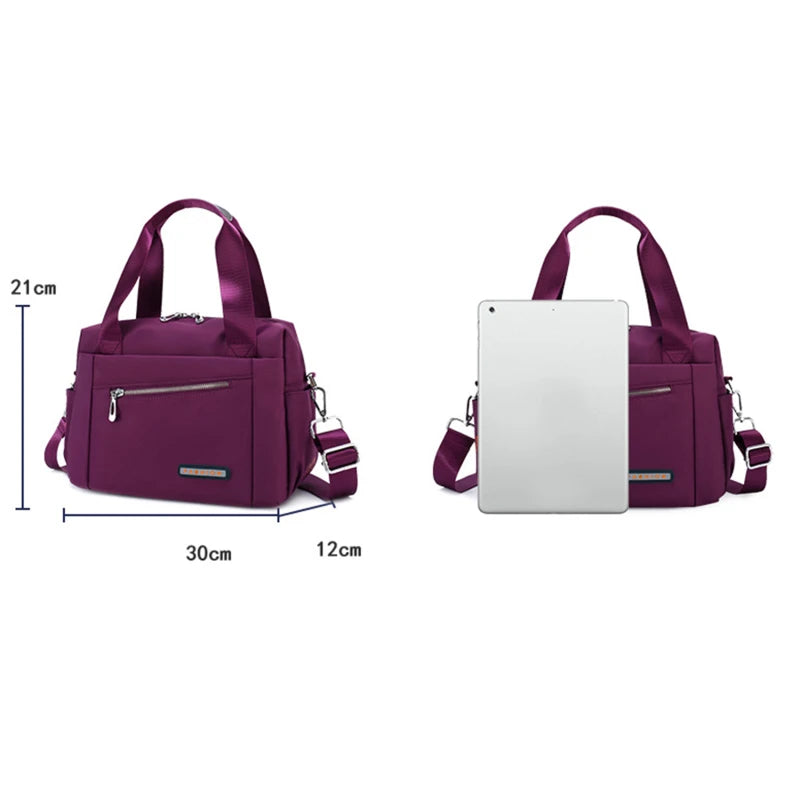 Oxford Messenger Bag Contracted Joker Leisure Travel Bag For Women
