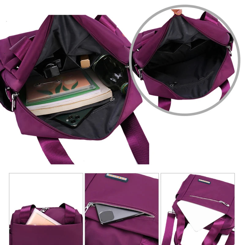Oxford Messenger Bag Contracted Joker Leisure Travel Bag For Women