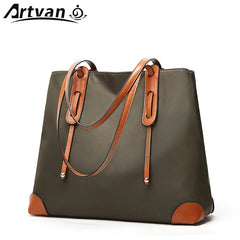 Korea Style Oxford Tote Bag for Women Large Capacity Handbags