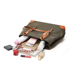 Korea Style Oxford Tote Bag for Women Large Capacity Handbags