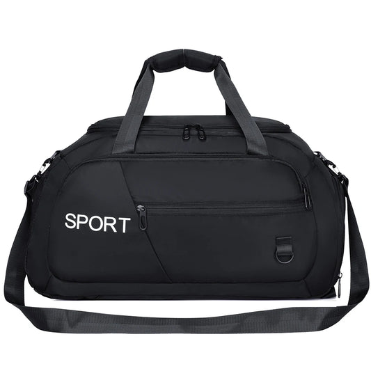 Oxford Travel Backpack Waterproof Gym Bag with Shoes Compartment