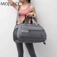 Oxford Travel Backpack Waterproof Gym Bag with Shoes Compartment