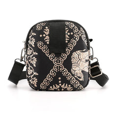 Cartoon Printing Single Shoulder Bag Oxford Wallet for Women