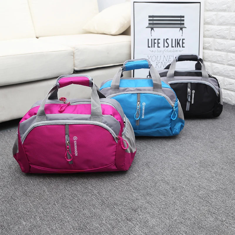 Waterproof Men Travel Bag Large Capacity Weekend Tote Bag