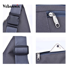 Oxford Waterproof Waist Pack for Men Women Fanny Pack Style Bum Bag