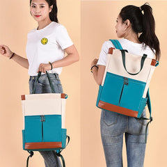 Oxford Women Backpack Laptop Large Capacity Shoulder Bag