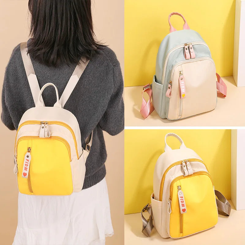 Waterproof Women Backpack Anti-theft Large Capacity SchoolBag