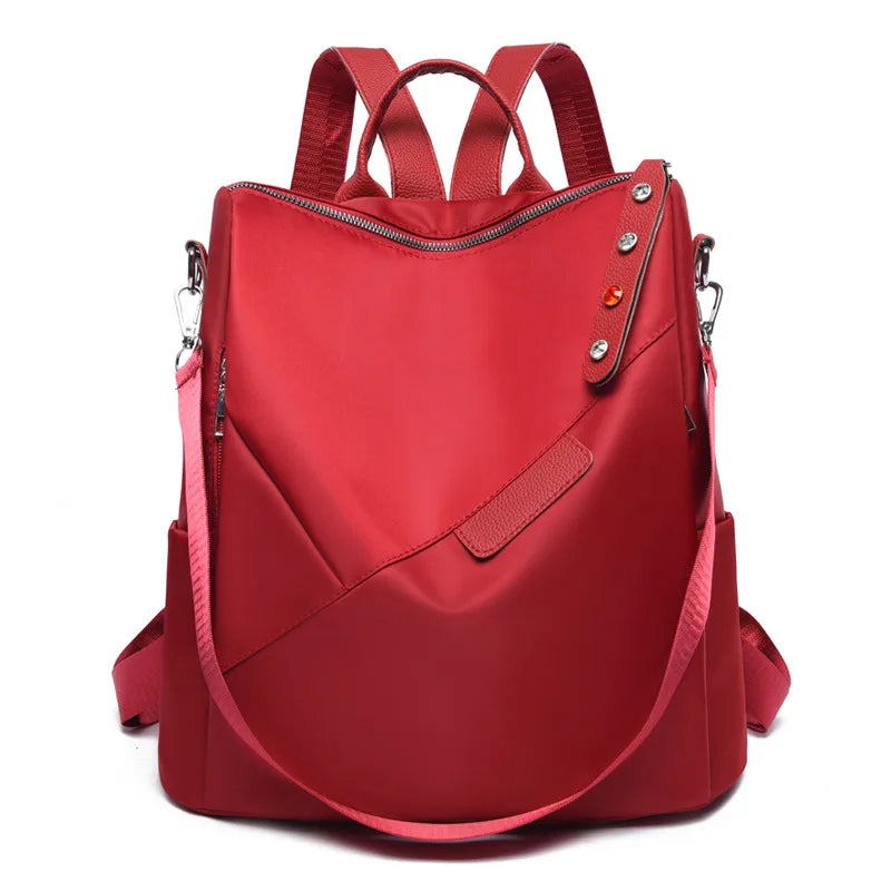 Oxford Women Backpacks Teenage Girl School Bags Lady Backpack