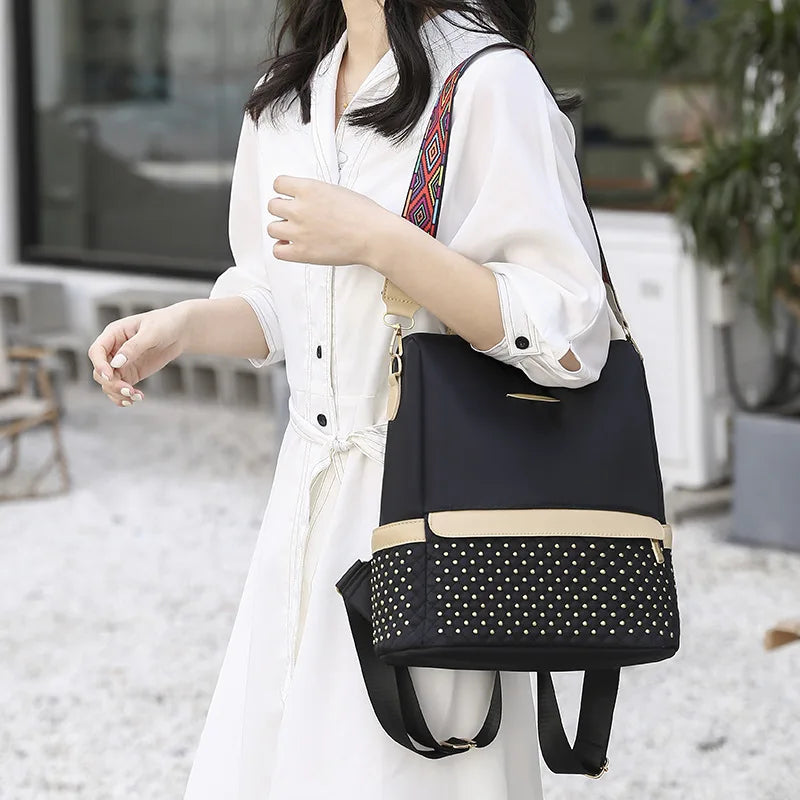 Oxford Large Capacity Anti-Theft Backpack for Women