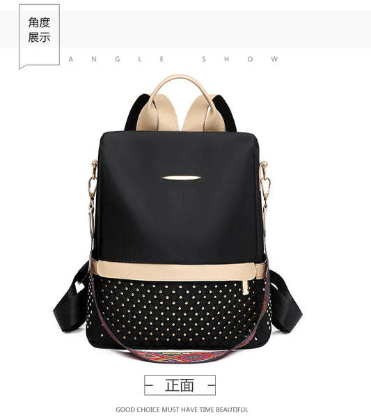 Oxford Women's Anti-Theft Backpack Large Capacity