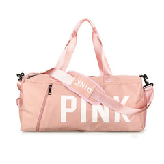 PINK Large Duffle Bag Gym Overnight Weekend Sports Bag