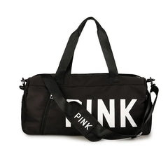 PINK Large Duffle Bag Gym Overnight Weekend Sports Bag