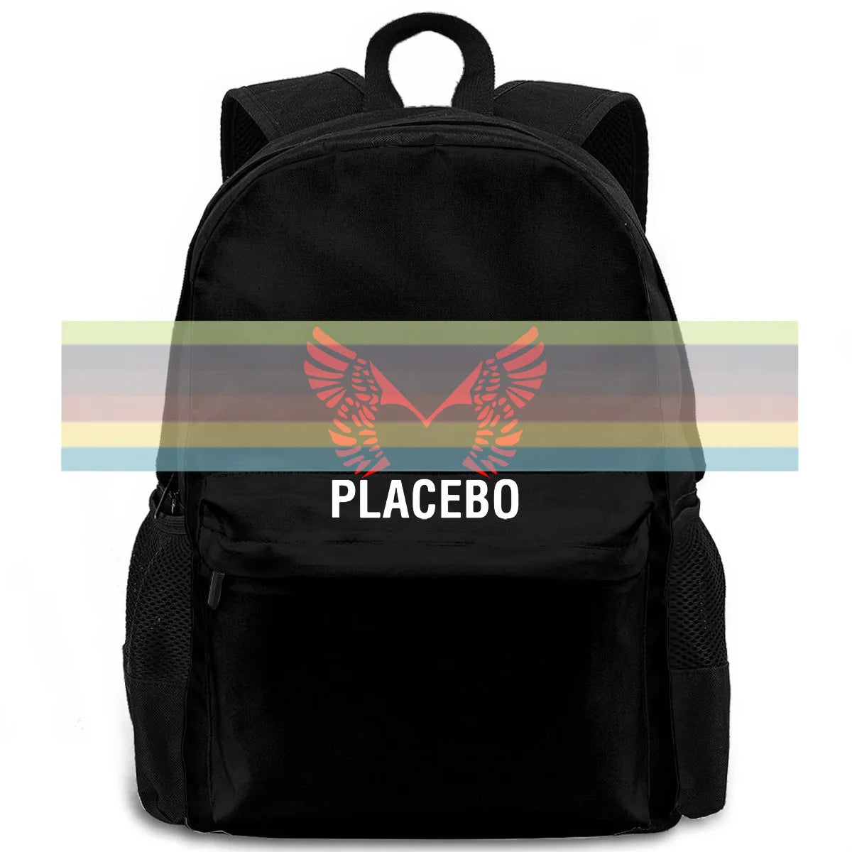 PLACEBO Printing Backpack Laptop Travel School Adult Student