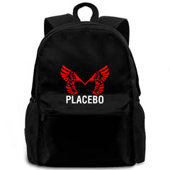 PLACEBO Printing Backpack Laptop Travel School Adult Student