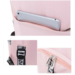 Waterproof Backpack Women School Bags For Teenagers Girls USB Charge Bow Travel