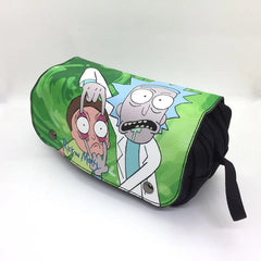 PU Cartoon Student Pencil Case Make-up Collection School Bag Supplies