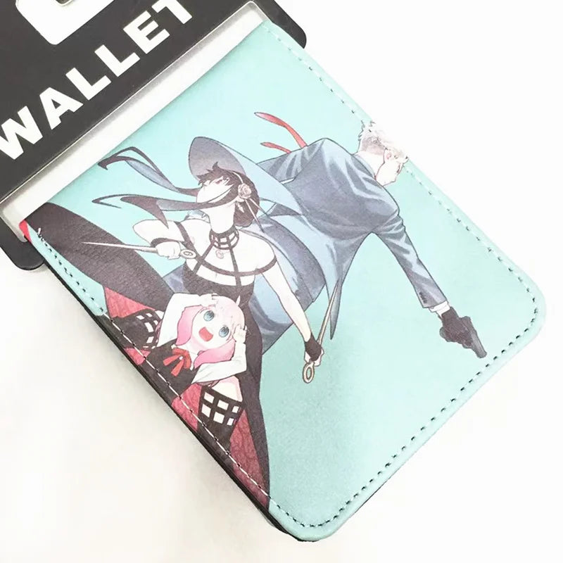 PU Cartoon Wallet Credential Holder Student Collection Birthday Photo Purse