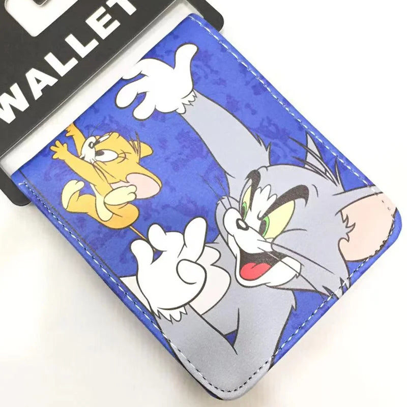 PU Cartoon Wallet Credential Holder Student Collection Birthday Women Purse