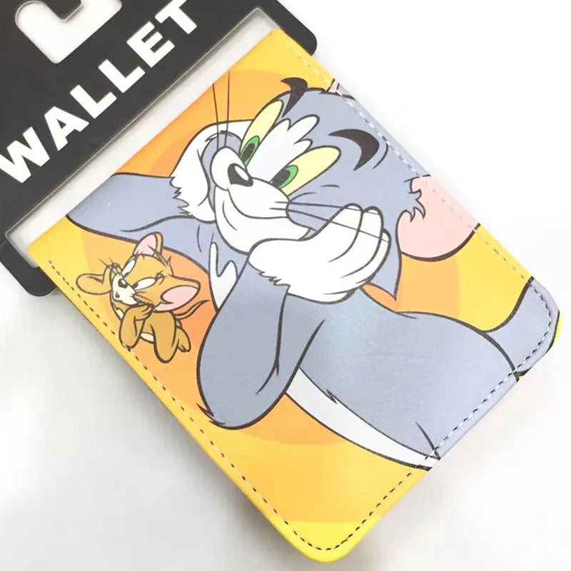 PU Cartoon Wallet Credential Holder Student Collection Birthday Women Purse