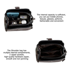 Retro Stitching Ladies Crossbody Shoulder Bag