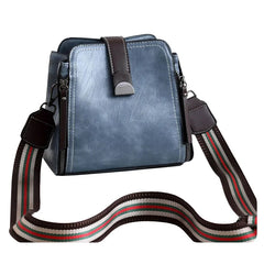 Retro Stitching Ladies Crossbody Shoulder Bag