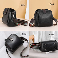 Retro Stitching Ladies Crossbody Shoulder Bag