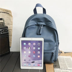 PU Leather Backpacks Women Texture Harajuku Ulzzang Stylish