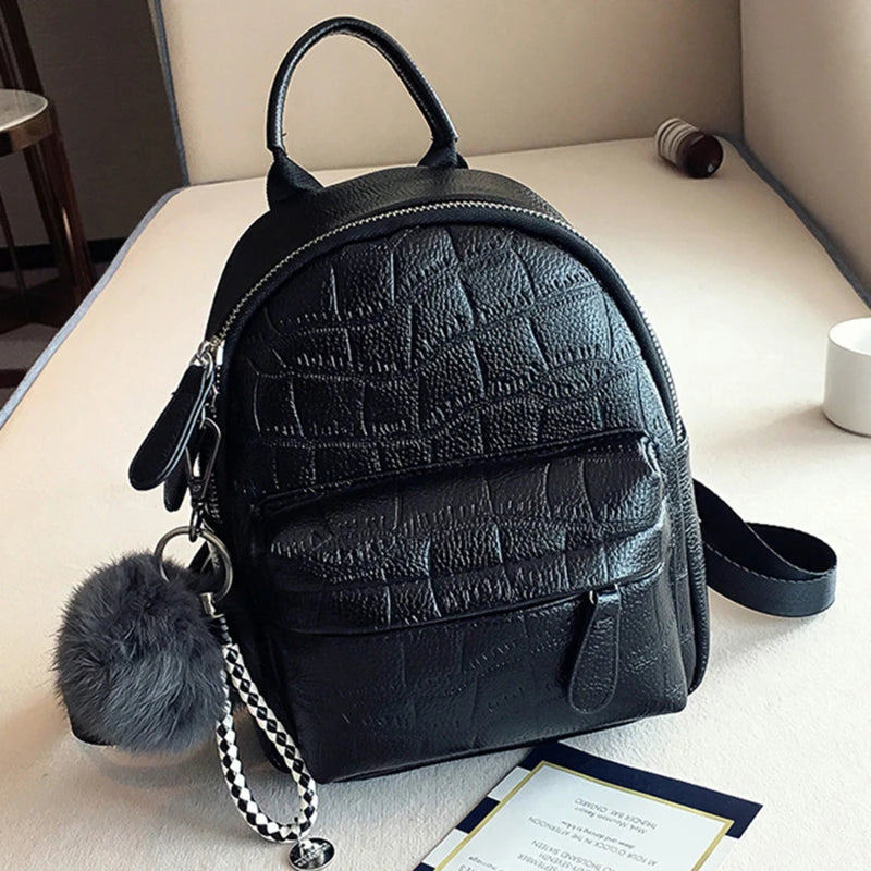 PU Leather Bags Mini Backpacks Women Small Backpack Female Back Pack
