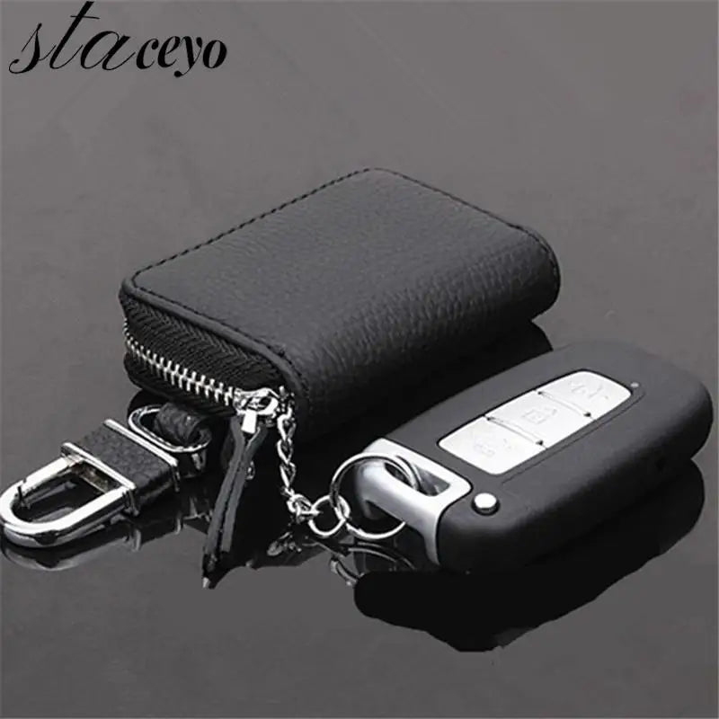 PU Leather Car Key Wallets Men Key Holder Housekeeper