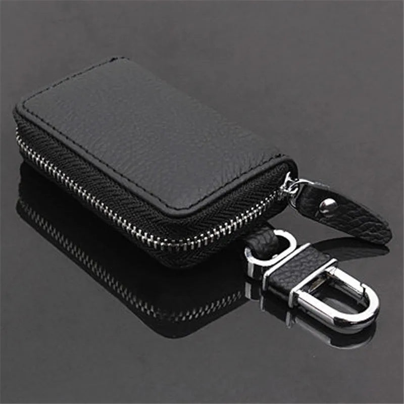 Car Key Wallets Men Women Keychain Zipper Key Case Bag