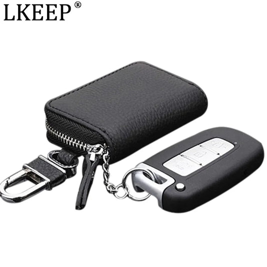 Key Wallets Men Women Keychain Zipper Key Case Bag Pouch Purse