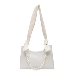 Crocodile Pattern Shoulder Bag for Women Casual Crossbody Handbag