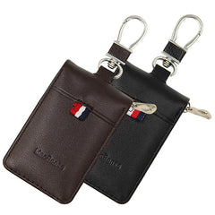 PU Leather Chain Car Key Wallets Men Women Holder Housekeeper Organizer