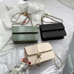 PU Leather Chain Shoulder Bag Women's Handbags