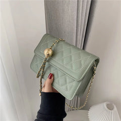 PU Leather Chain Shoulder Bag Women's Handbags