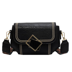 PU Leather Classic Style Female Shoulder Passenger Bag Handbag