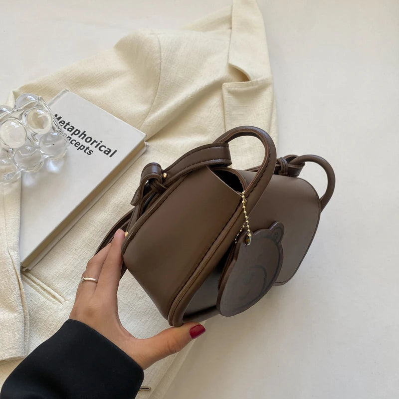 Classic Style Female Shoulder Bag Adjustable Straps