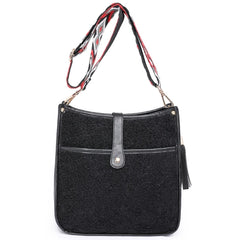 Stylish PU Leather Crossbody Bag for Women Girls