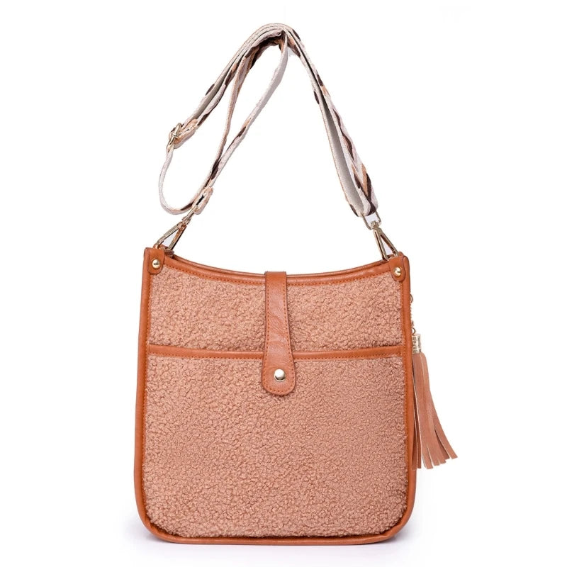 Stylish PU Leather Crossbody Bag for Women Girls