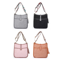 Stylish PU Leather Crossbody Bag for Women Girls