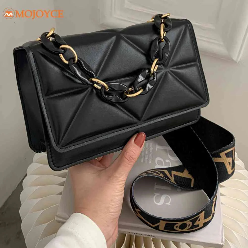 Crossbody Bag Quilted Flap Chain Shoulder Handbag Purse Tote