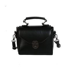 PU Leather Crossbody Bag for Women Lock Shoulder Bag Small Travel Bag