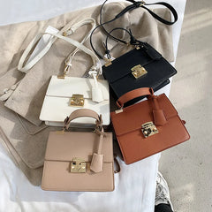 PU Leather Crossbody Shoulder Bag for Women Chain Hand Bag