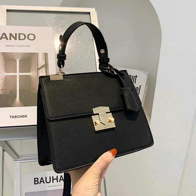PU Leather Crossbody Shoulder Bag for Women Chain Hand Bag