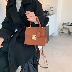 PU Leather Crossbody Shoulder Bag for Women Chain Hand Bag