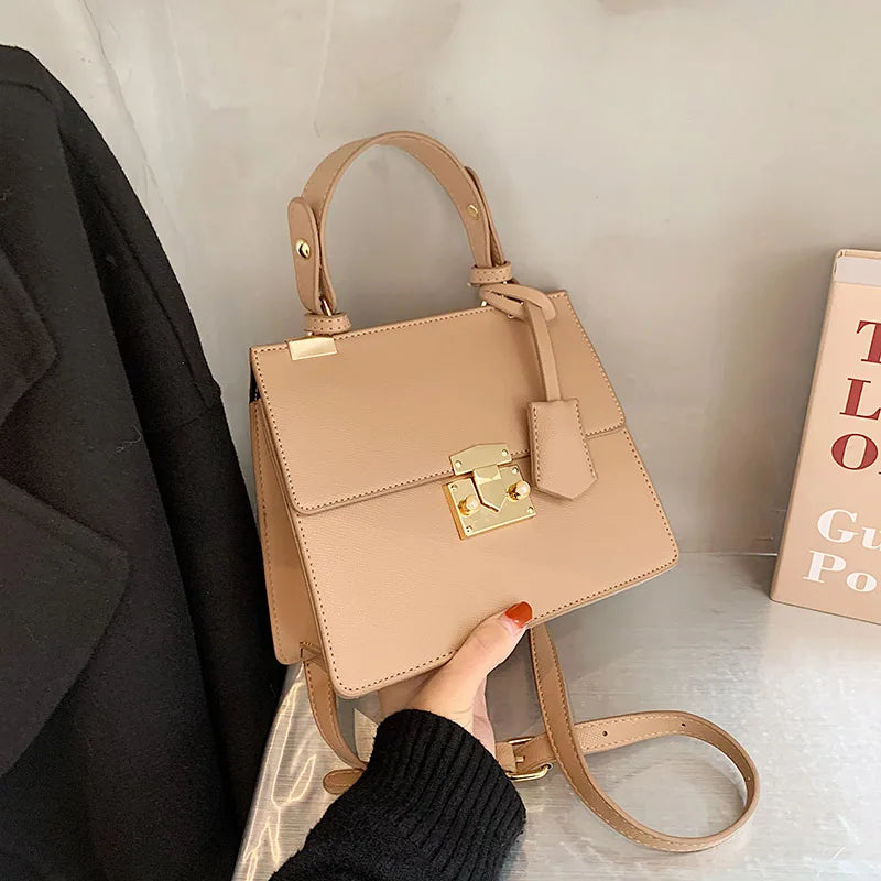 PU Leather Crossbody Shoulder Bag for Women Chain Hand Bag