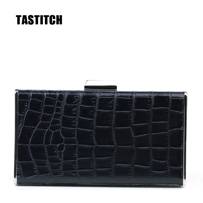 PU Leather Evening Envelope Clutch Party Handbag Shoulder Crossbody Evening Bags