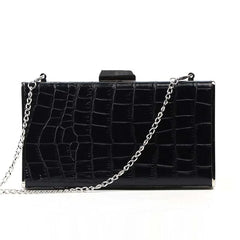 PU Leather Evening Envelope Clutch Party Handbag Shoulder Crossbody Evening Bags