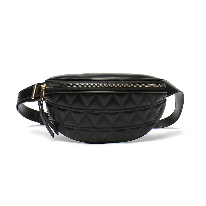PU Leather Fanny Packs Women Small Waist Packs Phone Purses Ladies Chest Bags