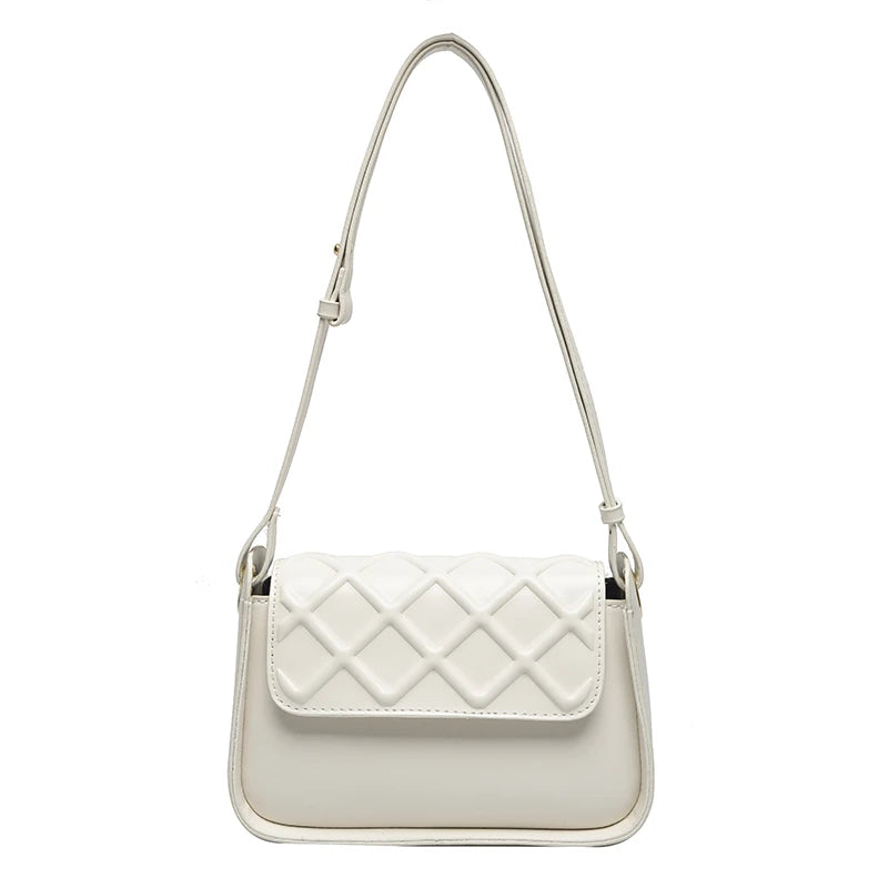 PU Leather Shoulder Bag Female Crossbody Bag with Special Highlights